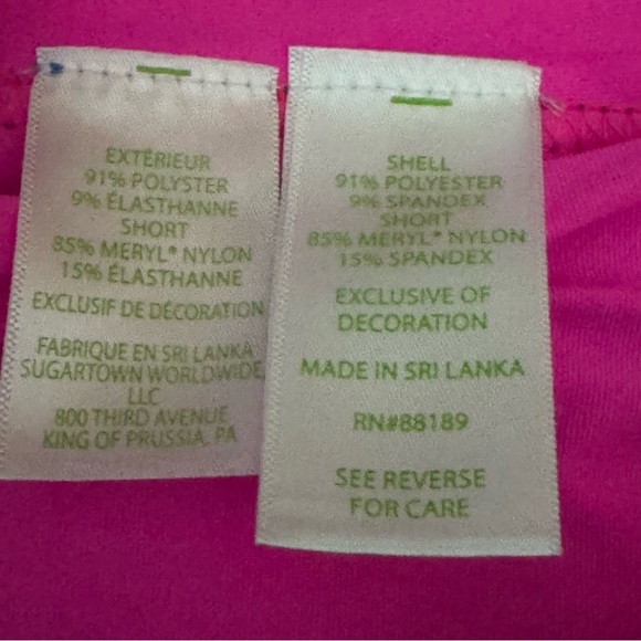 Lilly Pulitzer Luxletic Daphne Skort Pundy Blue Isle Be Back Golf Size 2 - Picture 3 of 13